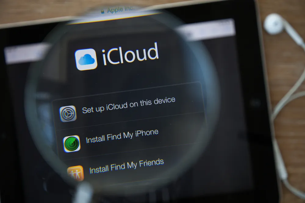 remover a ativação do iCloud