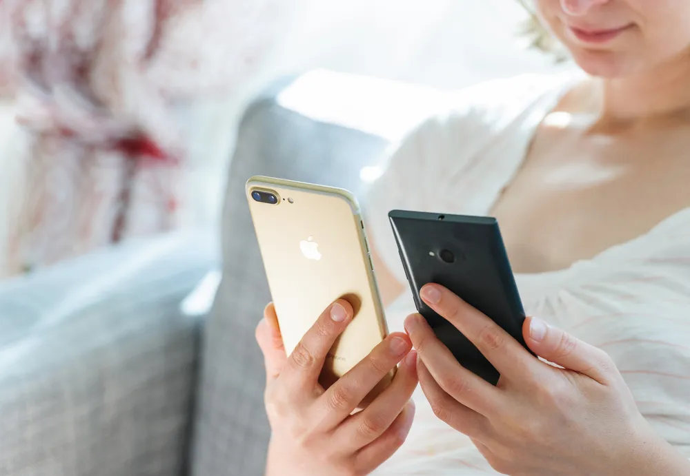 comprar um telefone de segunda mão
