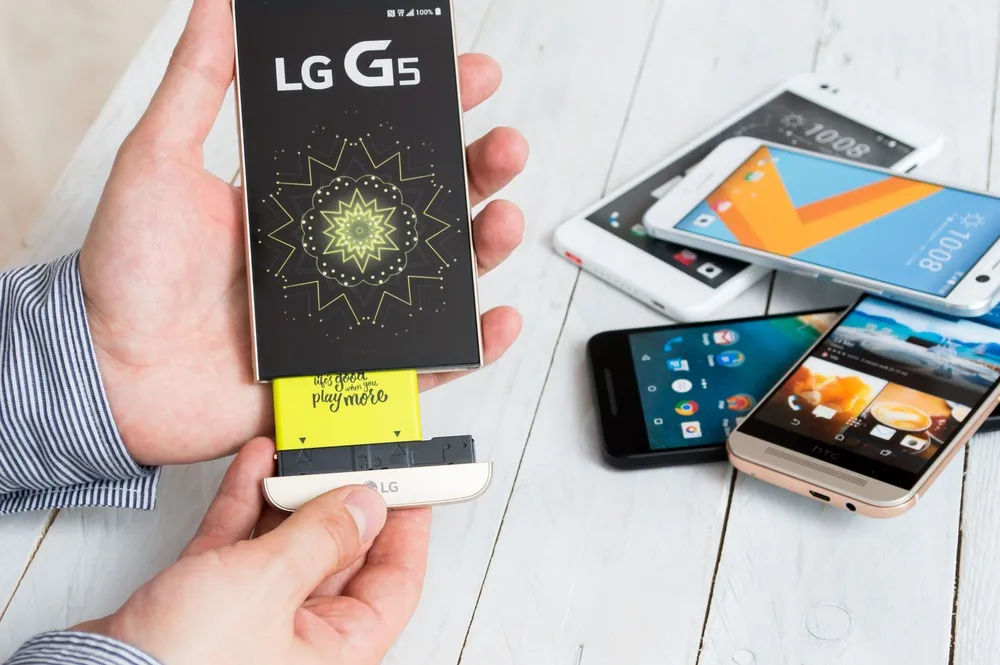 Smartphones mais usados